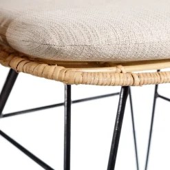 Casa Viva Silla de comedor con cojín 52x66x77cm Outlet