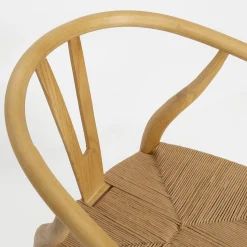 Casa Viva Silla de comedor de madera de olmo Irma 49x42x78cm Clau&Chloe Sale