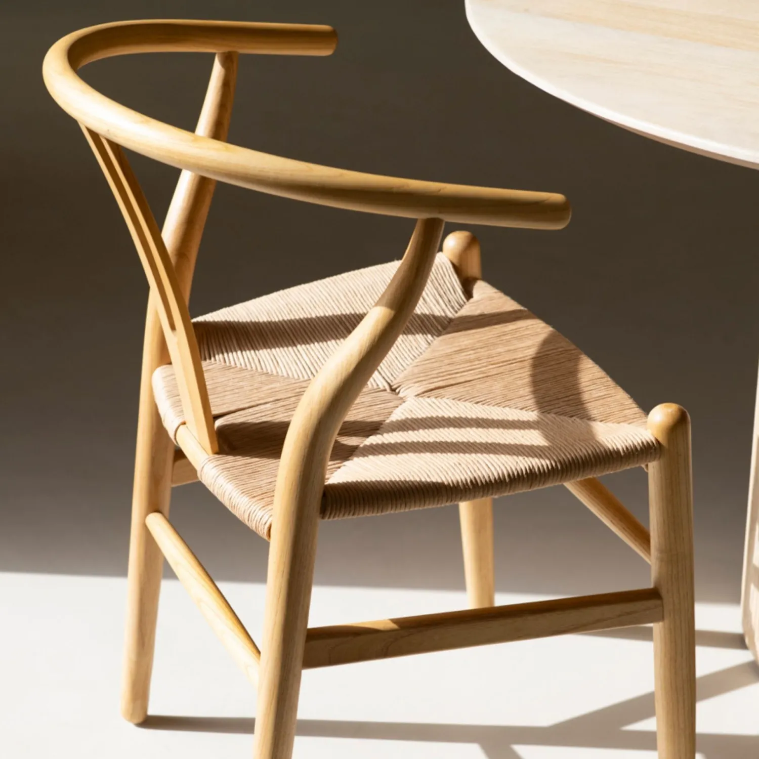 Casa Viva Silla de comedor de madera de olmo Irma 49x42x78cm Clau&Chloe Sale