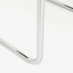 Casa Viva Silla de comedor de madera de olmo y ratán gris Leonor 47,5x63,5x82cm Clau&Chloe Outlet