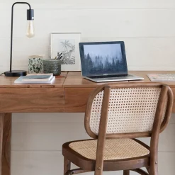 Casa Viva Silla de comedor de madera de olmo Cibran 45x41x83cm Clau&Chloe Hot