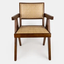 Casa Viva Silla de comedor de madera de olmo Cecilia 50x50x84cm Clau&Chloe Outlet