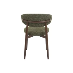 Casa Viva Silla de comedor efecto madera verde Martina 54x52x76cm Clau&Chloe Discount