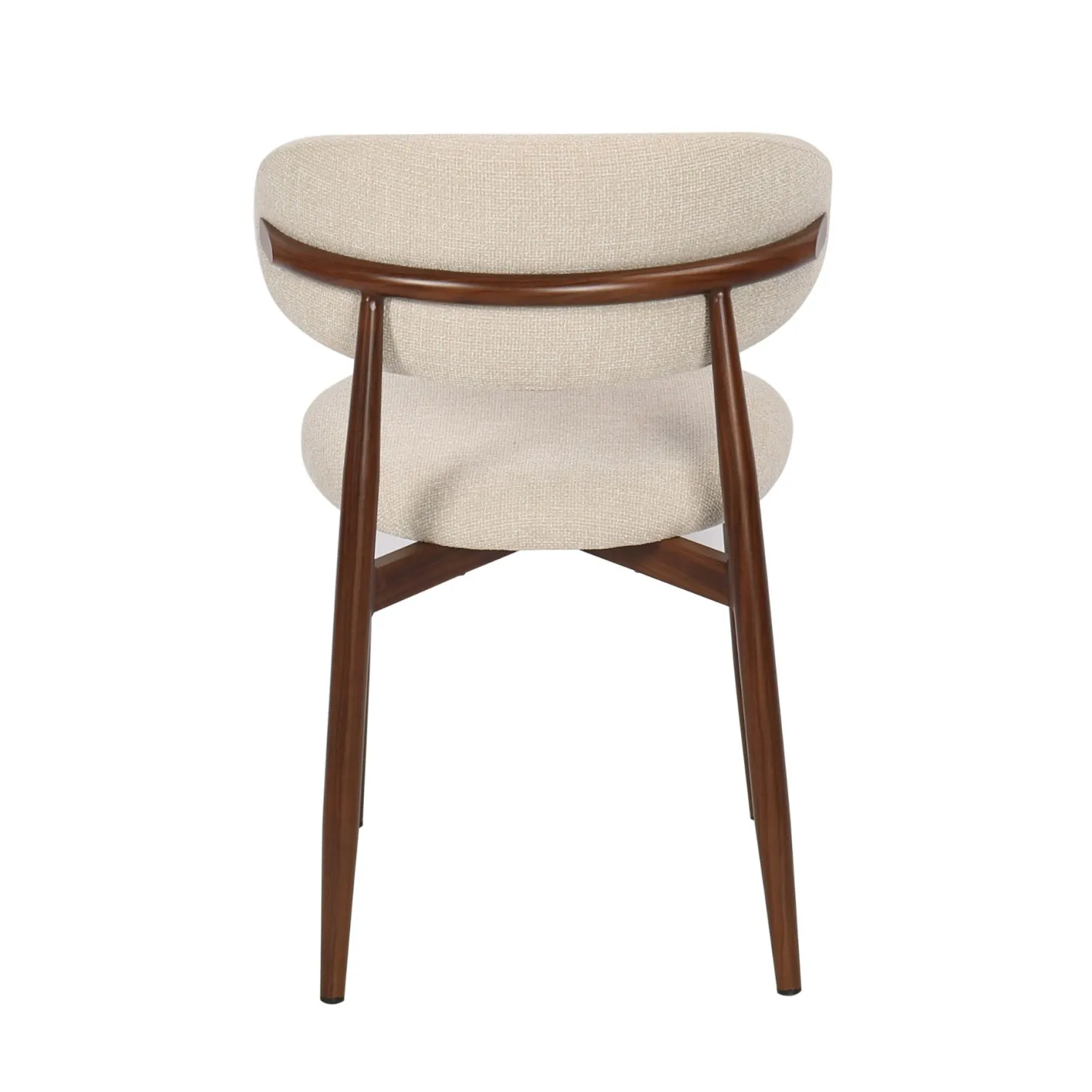 Casa Viva Silla de comedor efecto madera beige Martina 54x52x76cm Clau&Chloe Hot