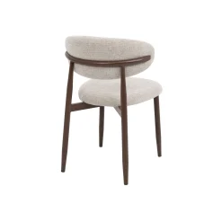 Casa Viva Silla de comedor efecto madera marfil Martina 54x52x76cm Clau&Chloe Sale