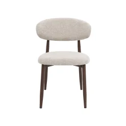 Casa Viva Silla de comedor efecto madera marfil Martina 54x52x76cm Clau&Chloe Sale