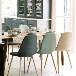 Casa Viva Silla de comedor verde Concept 45x55x86cm Best