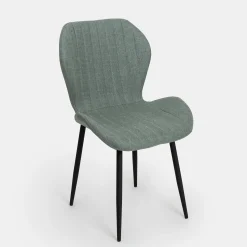 Casa Viva Silla de comedor verde Lydia 54x50x86cm Clau&Chloe Sale