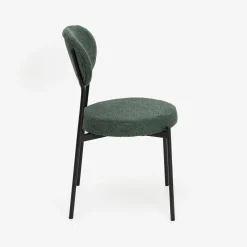 Casa Viva Silla de comedor verde oscuro Candela 49x53 Clau&Chloe Outlet