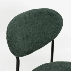 Casa Viva Silla de comedor verde oscuro Candela 49x53 Clau&Chloe Outlet