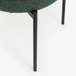Casa Viva Silla de comedor verde oscuro Candela 49x53 Clau&Chloe Outlet