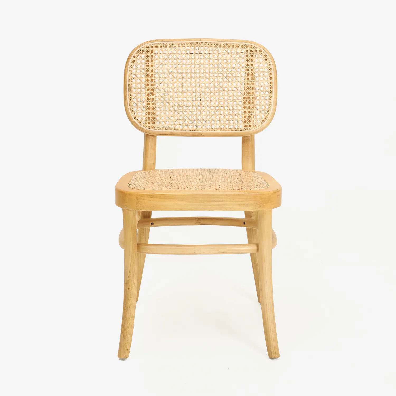 Casa Viva Silla de madera de olmo clara Cibran 45x41x83cm Clau&Chloe Clearance