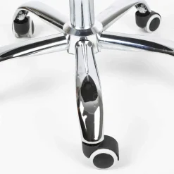 Casa Viva Silla de oficina con ruedas negra Tulip 48x55x82cm Clearance