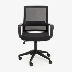 Casa Viva Silla de oficina negra ajustable 92/100cm Clearance