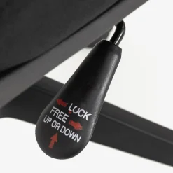 Casa Viva Silla de oficina negra ajustable 92/100cm Clearance