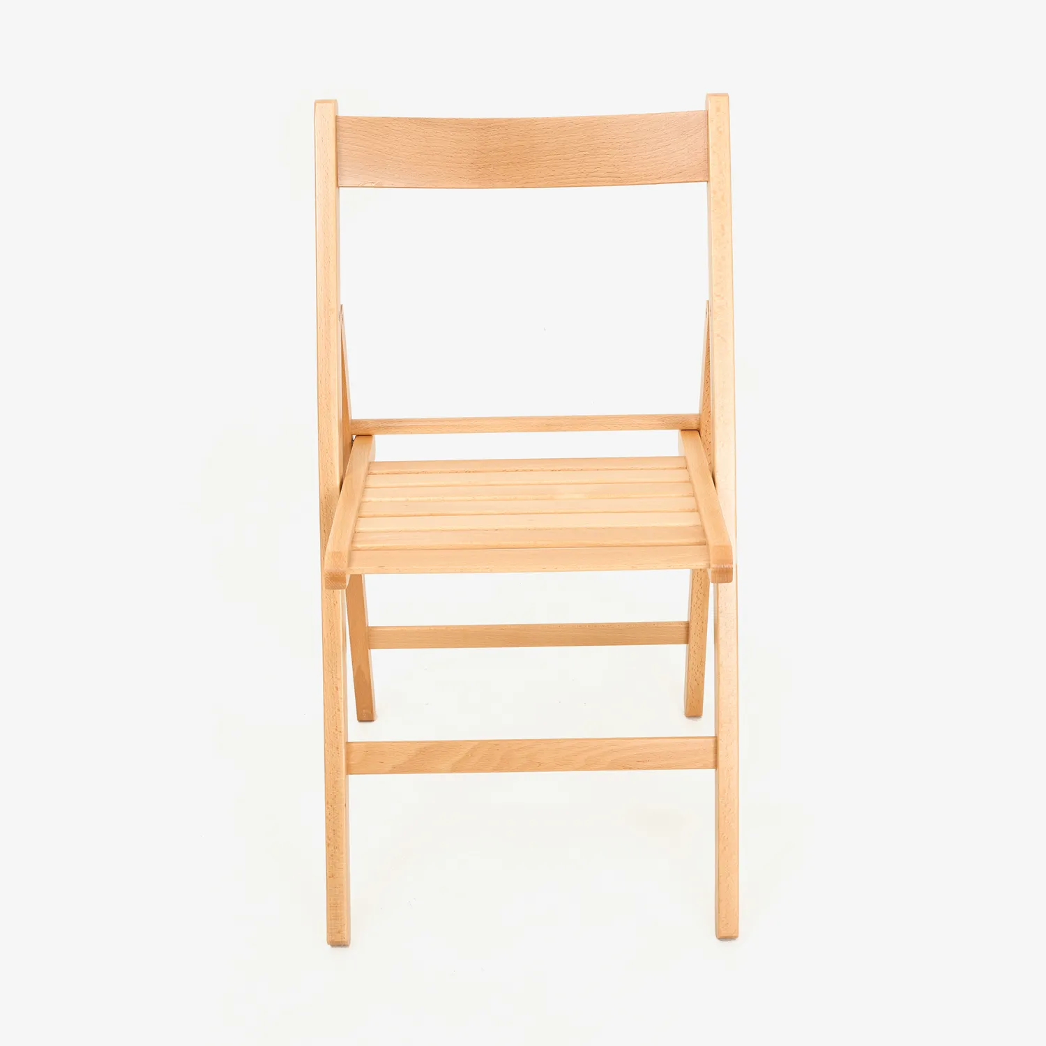 Casa Viva Silla plegable de madera de haya natural Gema 43x48x79cm Clearance