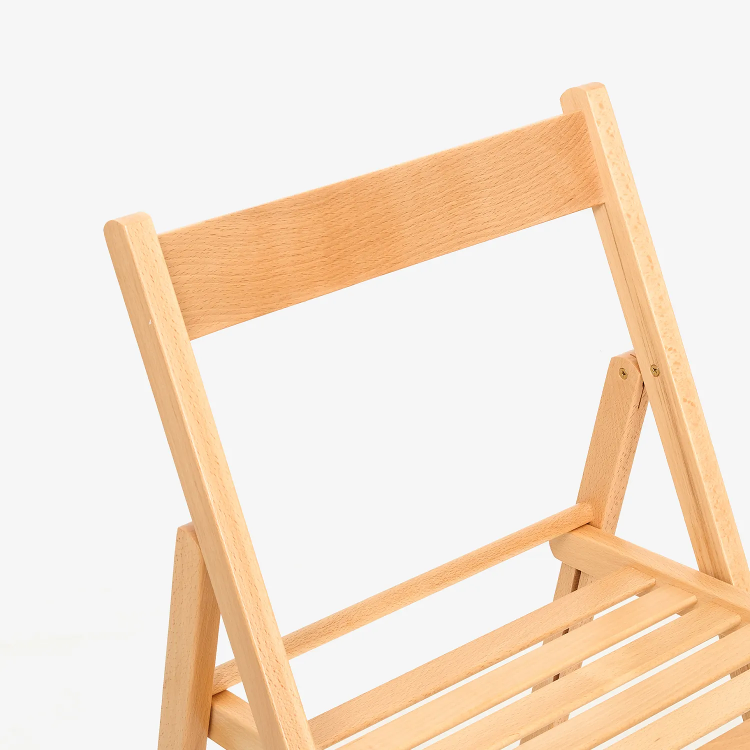 Casa Viva Silla plegable de madera de haya natural Gema 43x48x79cm Clearance