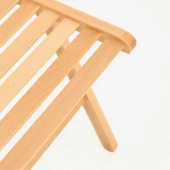 Casa Viva Silla plegable de madera de haya natural Gema 43x48x79cm Clearance