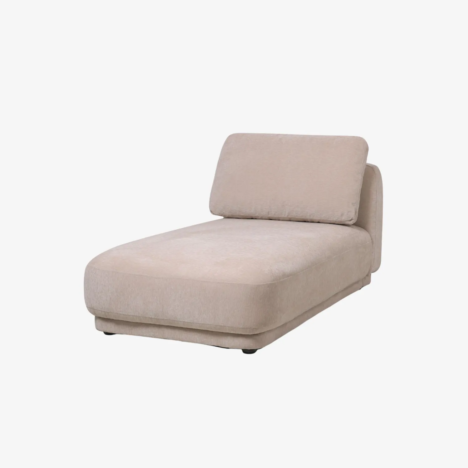 Casa Viva Sillón chaise longue beige Alain 92x157x68cm Clearance