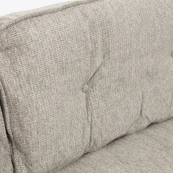 Casa Viva Sofá cama de 3 plazas gris claro Fules 212x85x85cm