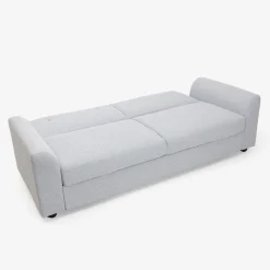 Casa Viva Sofá cama de 3 plazas gris Barita 216x85x85cm Sale