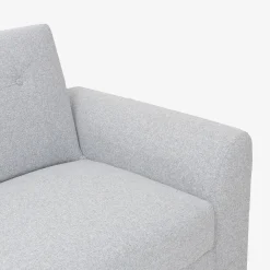 Casa Viva Sofá cama de 3 plazas gris Barita 216x85x85cm Sale