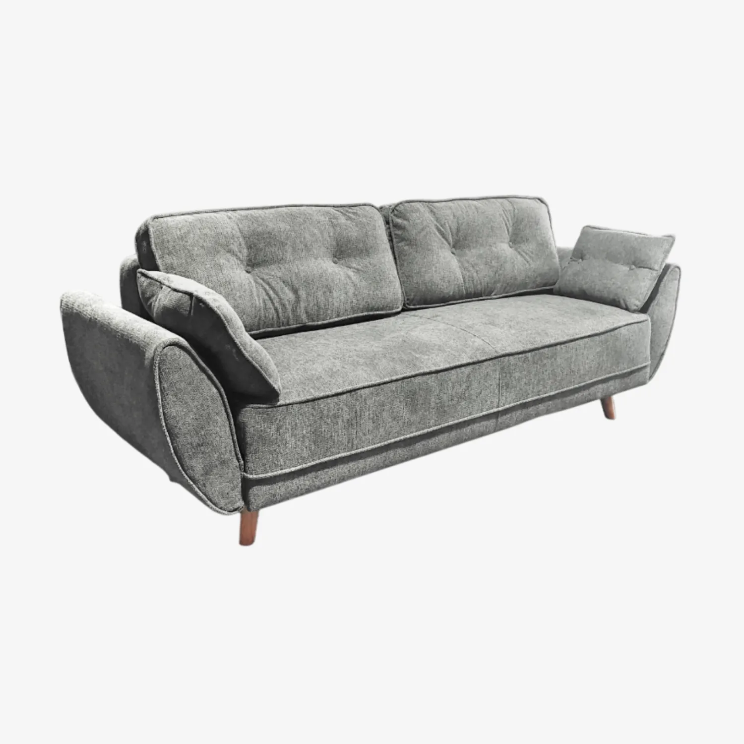 Casa Viva Sofá cama de 3 plazas gris Fules 212x85x85cm Discount