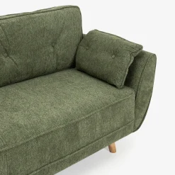 Casa Viva Sofá cama de 3 plazas verde Fules 212x85x85cm Sale
