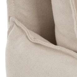 Casa Viva Sofá cama de algodón y lino beige 215x100x97cm Sale
