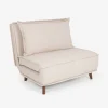 Casa Viva Sofá cama individual crema 104x92x84cm Best