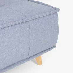 Casa Viva Sofá cama individual gris claro Gael 104x92x84cm Clearance
