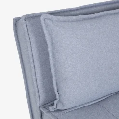 Casa Viva Sofá cama individual gris claro Gael 104x92x84cm Clearance