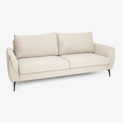 Casa Viva Sofá de 3 plazas beige Balt 207x90cm Clau&Chloe Discount