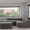 Casa Viva Sofá modular con chaise longue gris Arlo 350x170cm Clau&Chloe Hot