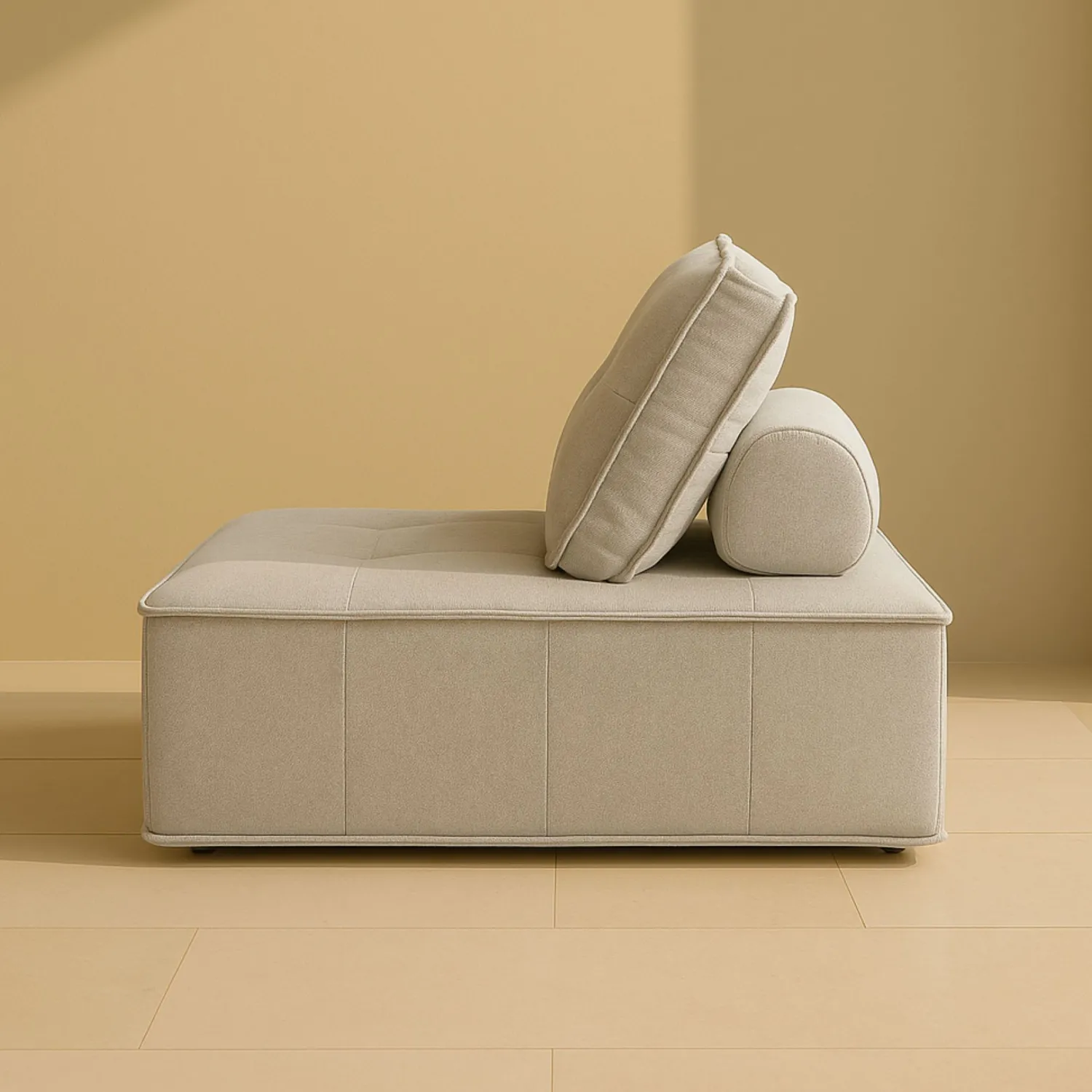 Casa Viva Sofá modular/butaca de algodón Hugo 100x110x82cm Outlet