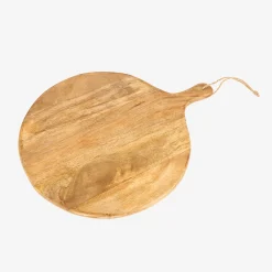 Casa Viva Tabla de cortar de madera mango Ø50cm Online
