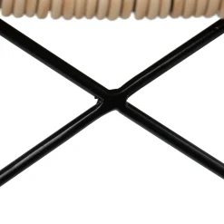 Casa Viva Taburete alto de ratán sintético y metal 45x41x113cm Discount