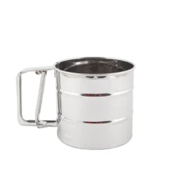 Casa Viva Tamizador mecánico de acero inoxidable 10x9,5cm Outlet