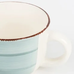 Casa Viva Taza jumbo azul de gres Vita 47cl Hot