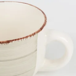 Casa Viva Taza jumbo beige de gres Vita 47cl Clearance