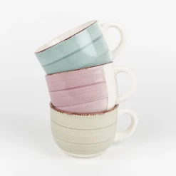 Casa Viva Taza jumbo beige de gres Vita 47cl Clearance