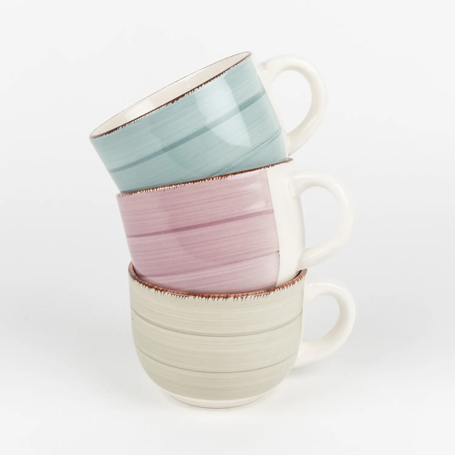 Casa Viva Taza jumbo beige de gres Vita 47cl Clearance