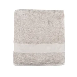 Casa Viva Toalla de ducha XL de algodón beige Vic 100x150cm - 500 gr/m² Sale