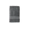 Casa Viva Toalla de lavabo de algodón gris oscuro Vic 50x100cm - 500 gr/m² New