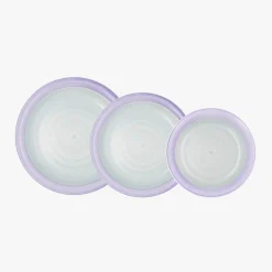 Casa Viva Vajilla de 18 piezas de cerámica verde Fres New