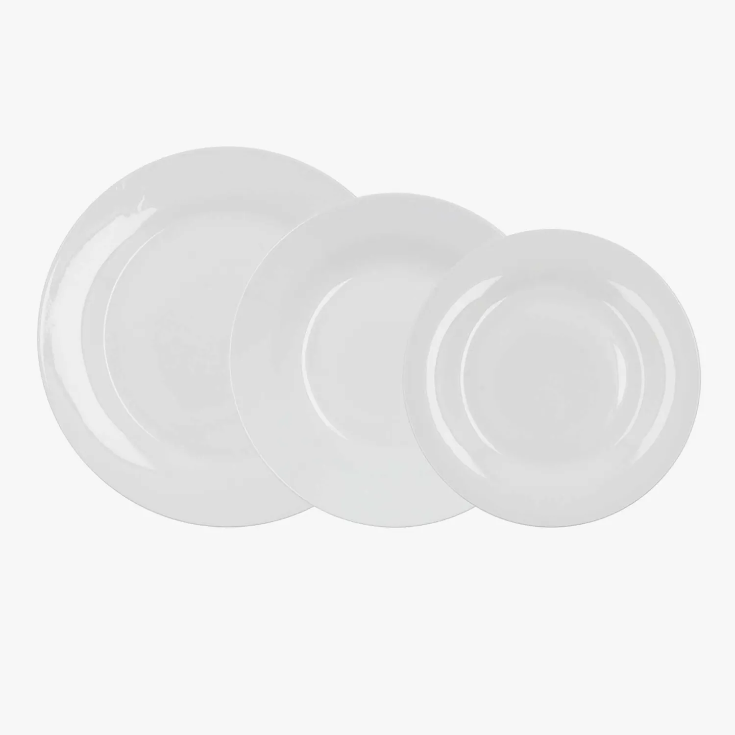 Casa Viva Vajilla de 18 piezas porcelana brillo Vetra Hot