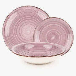 Casa Viva Vajilla de 18 piezas rosa Vita Online