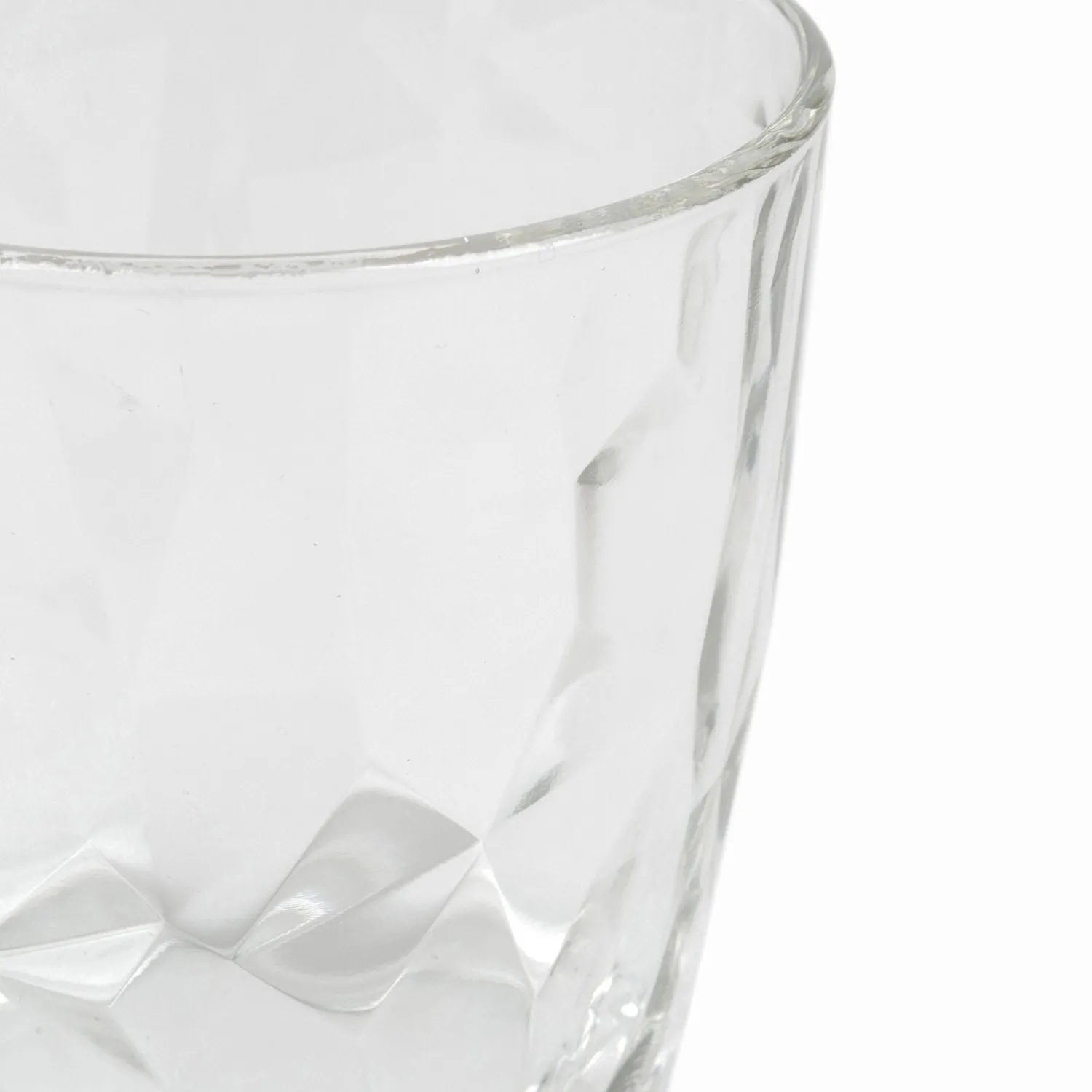 Casa Viva Vaso de agua de cristal transparente Diamond 30cl