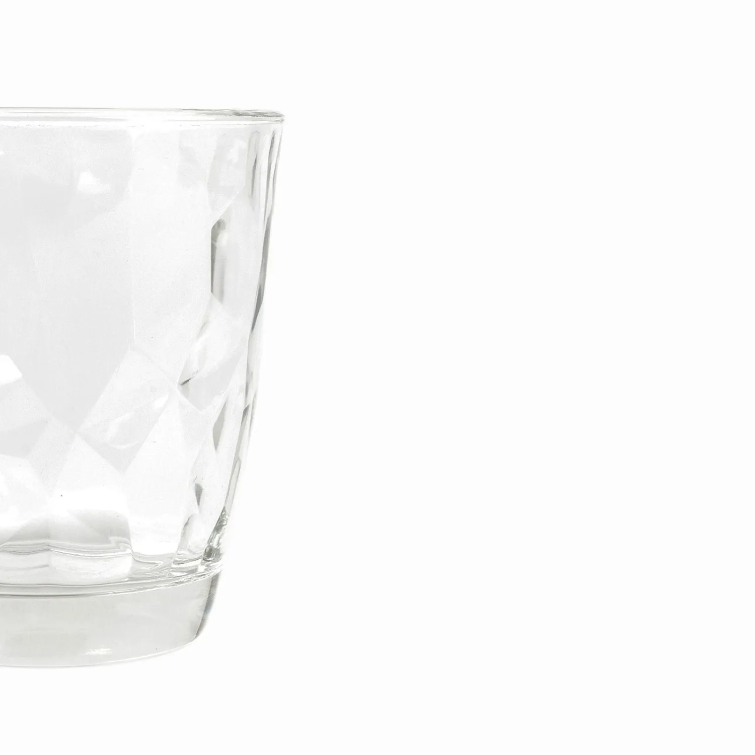 Casa Viva Vaso de agua de cristal transparente Diamond 30cl