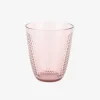 Casa Viva Vaso de cristal rosa Pampille 31cl Hot